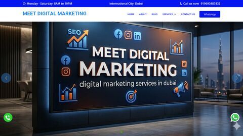 Meet Digital Marketing – Trusted Digital Growth Partner in Dubai